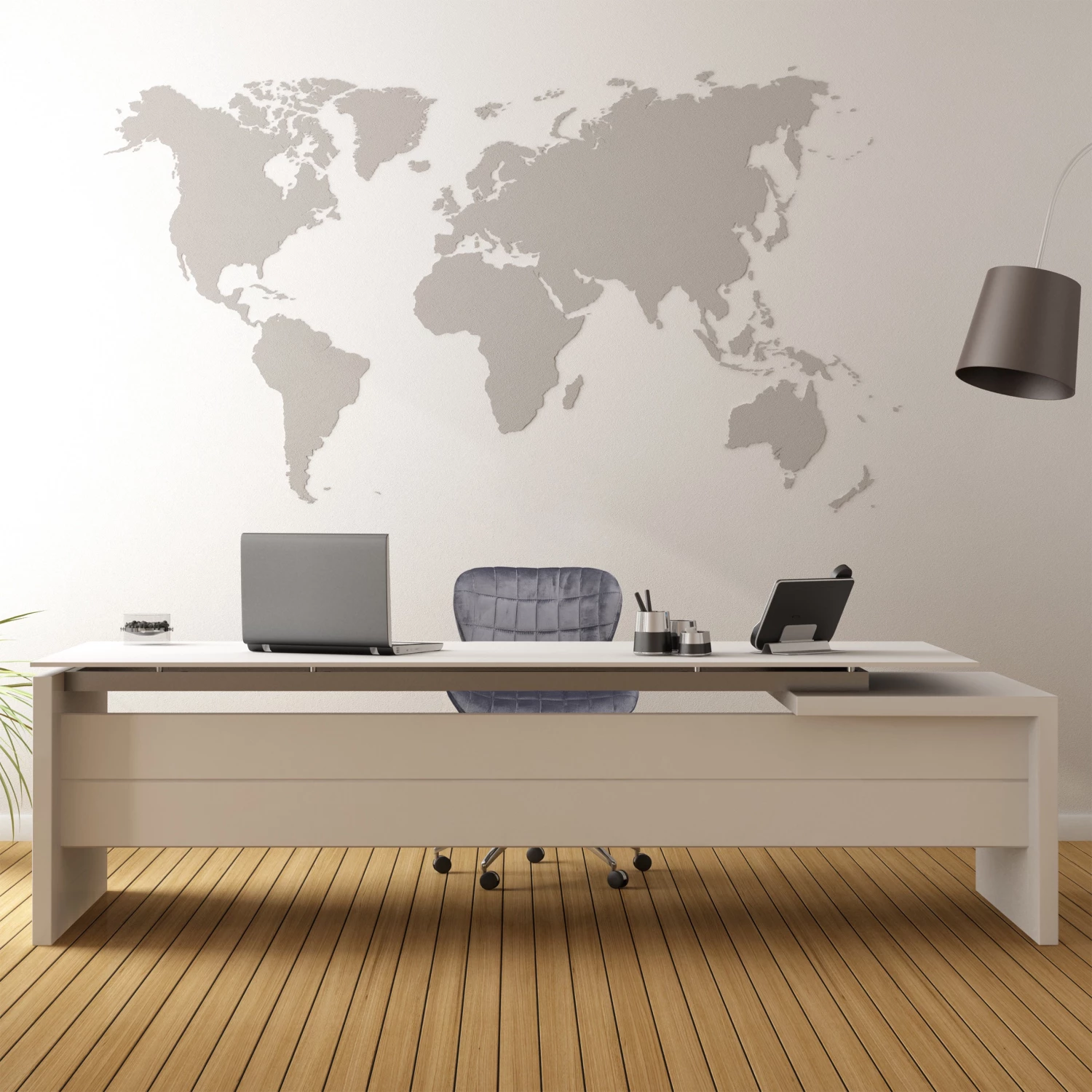 Relaxdays Bürostuhl Drehstuhl verschiedene Farben - Grau - Schwarz 3 Relaxdays Bürostuhl Drehstuhl verschiedene Farben - Grau - Schwarz – Bild 3