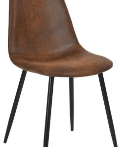 Urban Meuble Essensstuhl CHARLTON SUEDE BROWN