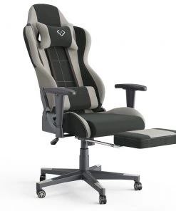 Vicco Gamingstuhl „Alpha“ Schwarz/Grau