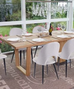 Esszimmerstuhl HWC-D73 (6er Set) - Hellgrau -Deutschland Stühle Verkaufs-Shop 2dffe6f0e79b4d67872e72673d61f726