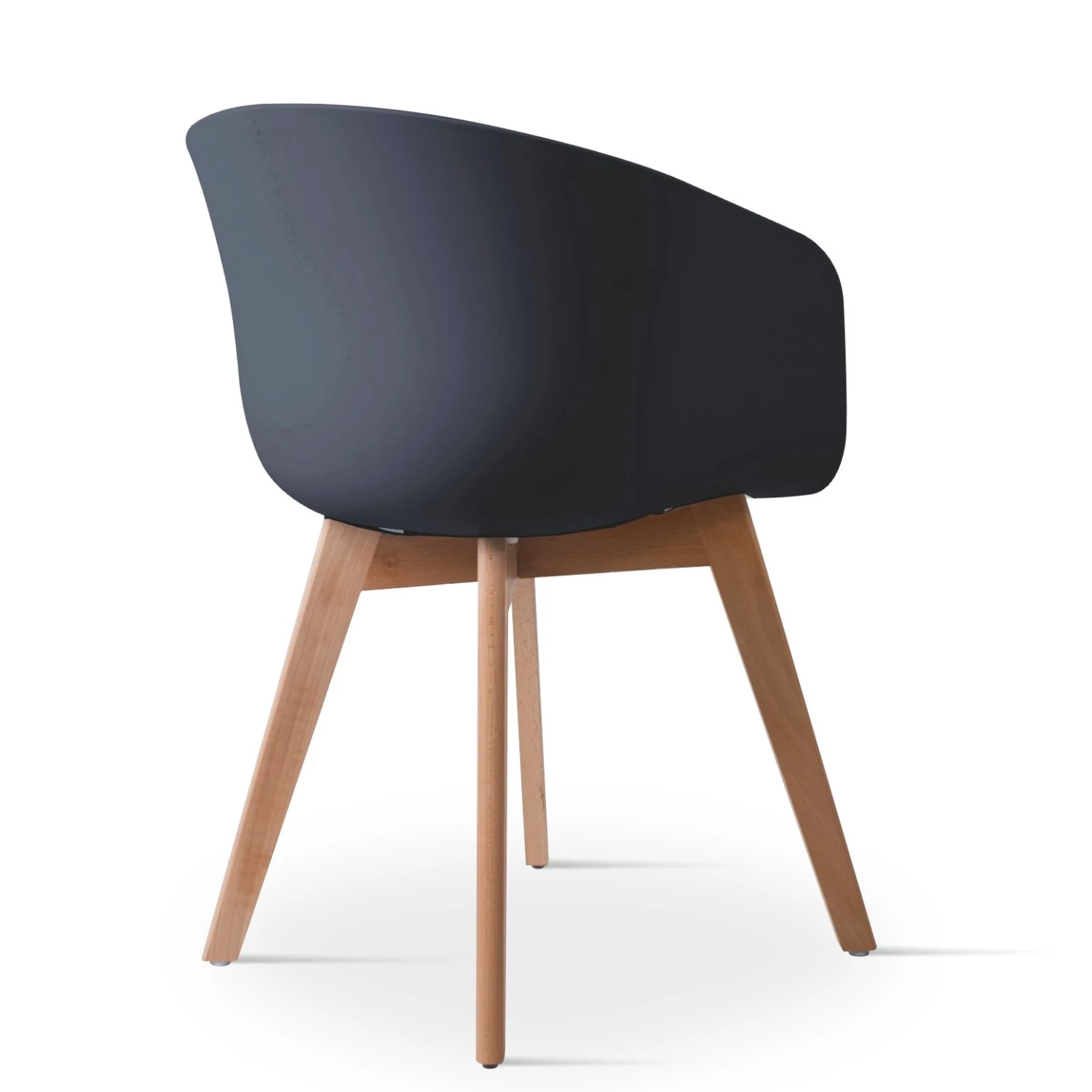 Nordlys Esszimmerstühle (4er Set) ALBORG - Schwarz 5 Nordlys Esszimmerstühle (4er Set) ALBORG - Schwarz – Bild 5