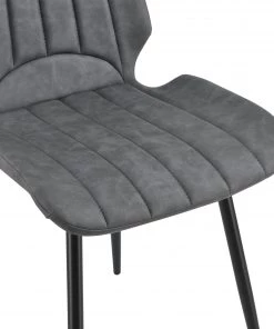 En.casa Esszimmerstuhl Mendoza 4er Set - Grau - Kunstleder 12 En.casa Esszimmerstuhl Mendoza 4er Set - Grau - Kunstleder -Deutschland Stühle Verkaufs-Shop 30e08b11ab174521a544acb0ccfc8749