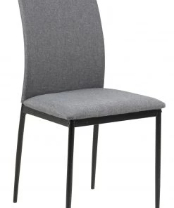 Ebuy24 Des Esszimmerstuhl grau.