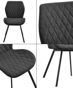 En.casa Esszimmerstuhl Sarpsborg 2er Set - Grau 12 En.casa Esszimmerstuhl Sarpsborg 2er Set - Grau -Deutschland Stühle Verkaufs-Shop 335614d1db6b42fc86b72178ea4b09d7