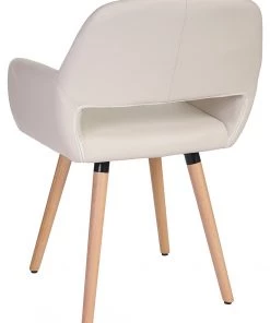 Esszimmerstuhl HWC-A50 II (6er-Set) - Cremeweiß - Braun - Tiefe: 55 cm - Kunstleder - Holz teilmassiv -Deutschland Stühle Verkaufs-Shop 355d4e71abaa4284a59ea722d0e281da.cropped 177 30 1045 1369.processed