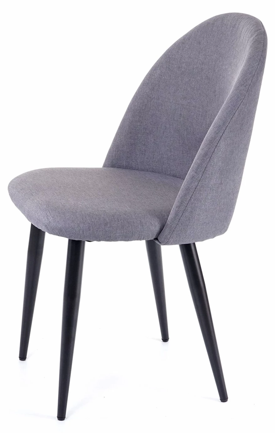 Esszimmerstuhl HWC-D73 (2er Set) - Grau 2 Esszimmerstuhl HWC-D73 (2er Set) - Grau – Bild 2