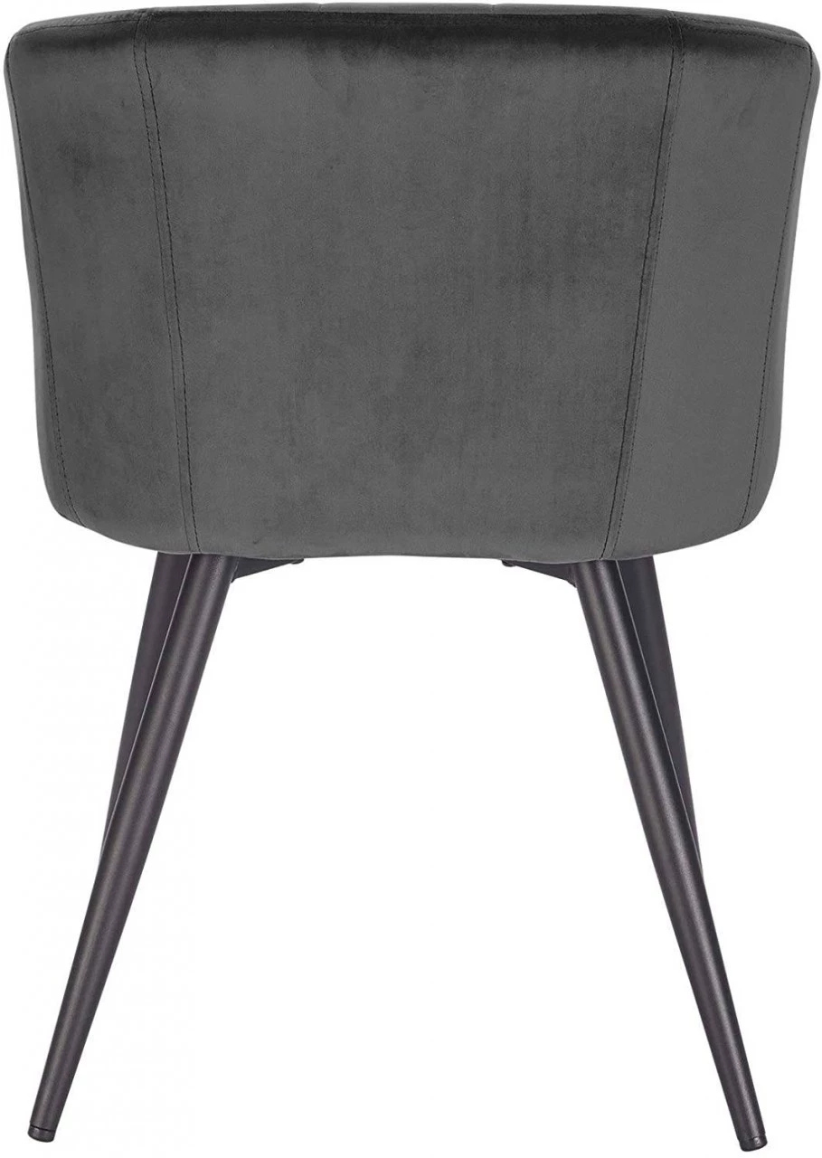 Woltu Esszimmerstuhl Annika (2er Set) - Dunkelgrau 5 Woltu Esszimmerstuhl Annika (2er Set) - Dunkelgrau – Bild 5