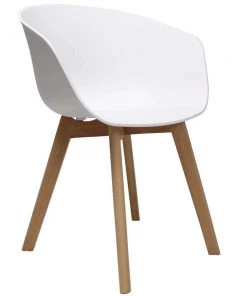 Dimehouse Herning Skandi Esszimmerstuhl Weiß