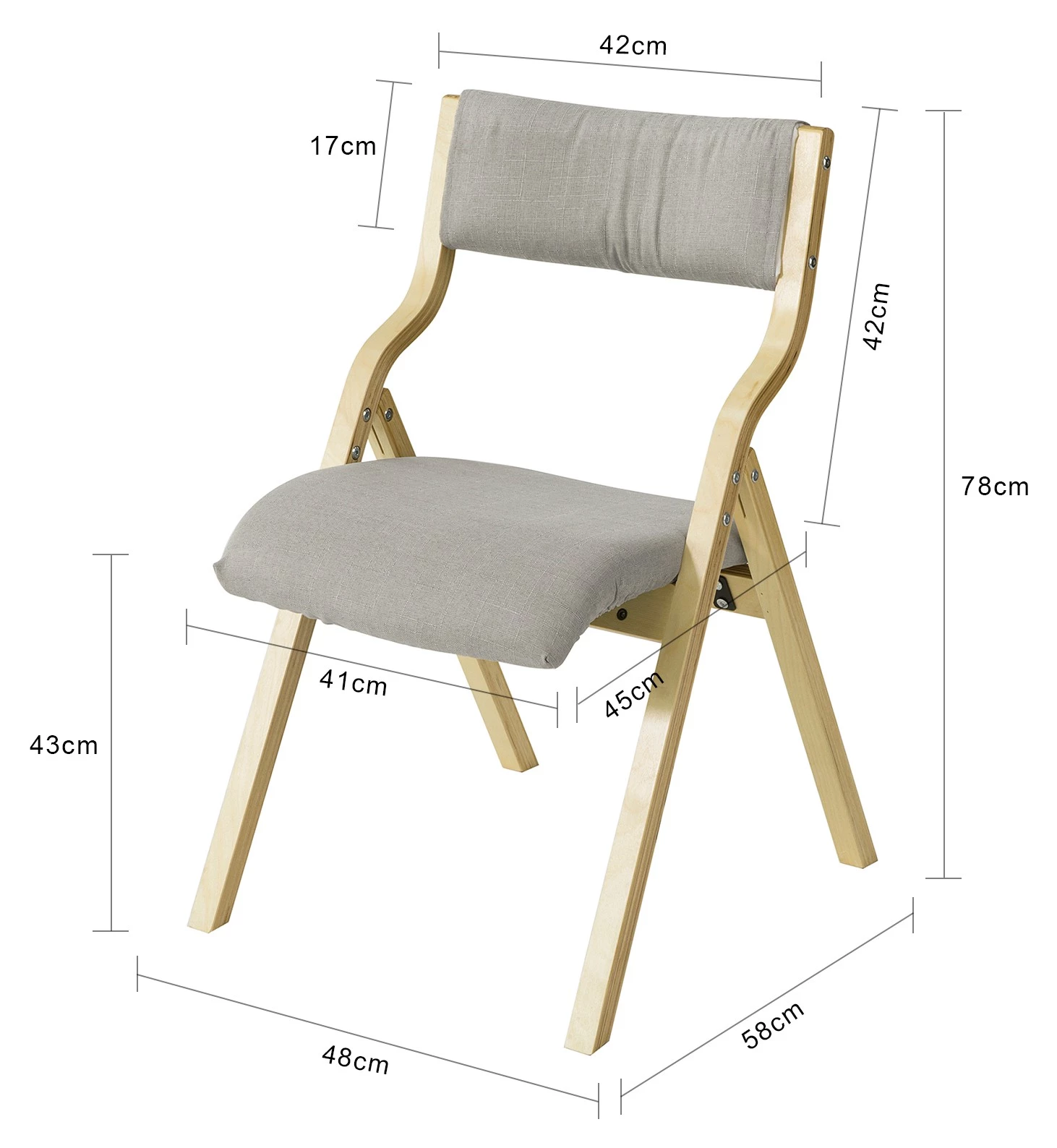 SoBuy FST40-HG Klappstuhl 6 SoBuy FST40-HG Klappstuhl – Bild 6
