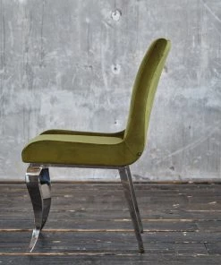 KAWOLA Esszimmerstuhl ALESSIA Velvet - Grün 12 KAWOLA Esszimmerstuhl ALESSIA Velvet - Grün -Deutschland Stühle Verkaufs-Shop 37f0c6594b214856a448f3c941f3e5c7