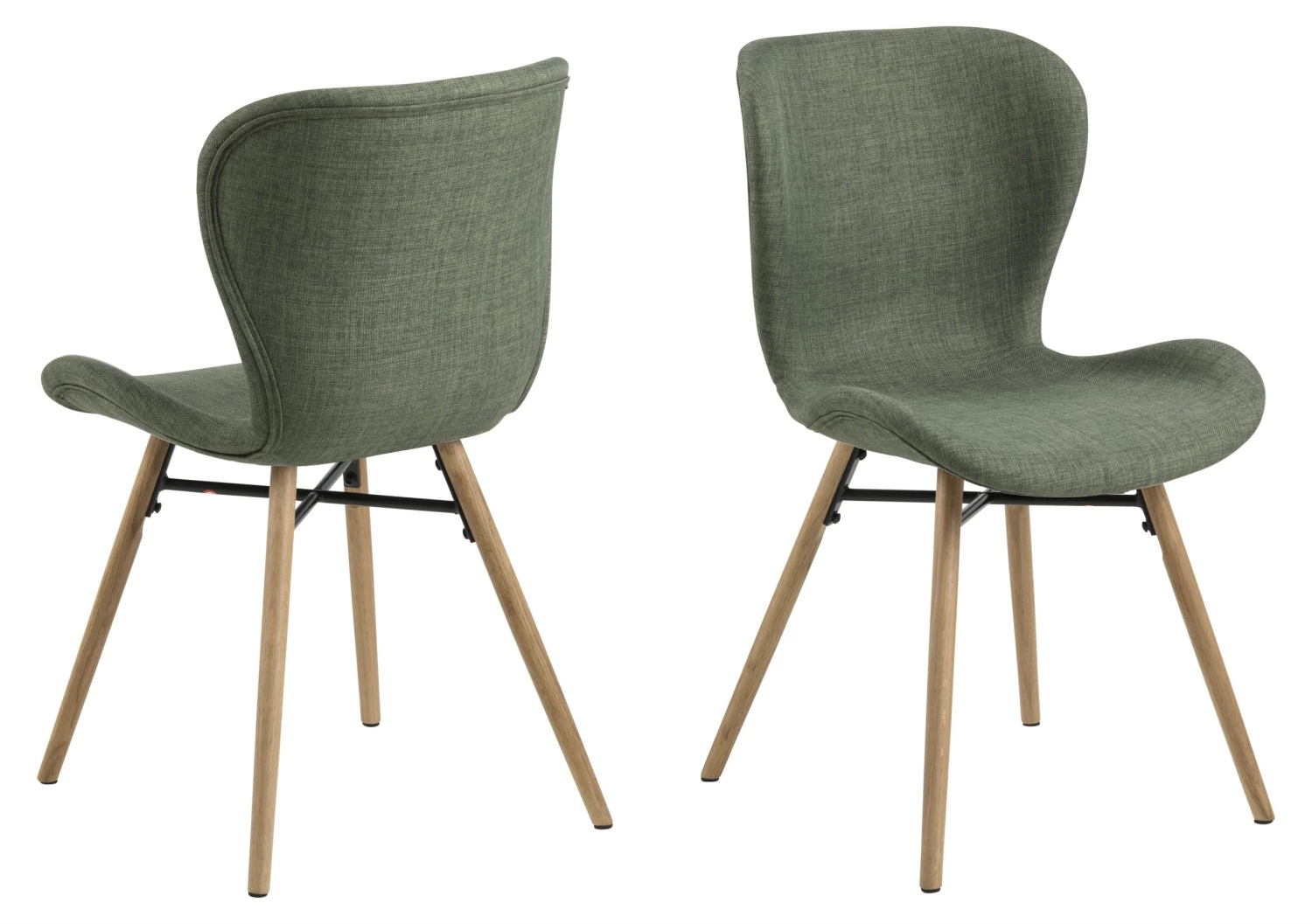 Ebuy24 Bali Esszimmerstuhl Stoff - Grün 1 Ebuy24 Bali Esszimmerstuhl Stoff - Grün