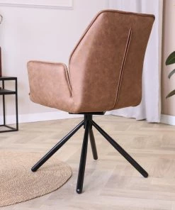 Dimehouse Novan Esszimmerstuhl Industrial Cognac - Braun -Deutschland Stühle Verkaufs-Shop 3b5e78fbbb654d10b806f45a123b8f4e