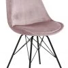 Ebuy24 Erin Esszimmerstuhl dusty - Rosé - Textil