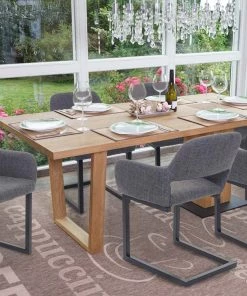 Esszimmerstuhl HWC-A50 II (6er Set) - Anthrazit - Textil -Deutschland Stühle Verkaufs-Shop 3c304e08084a4ed483e857adc7316012