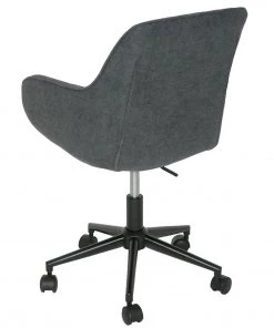 Bürostuhl HWC-J62 mit Armlehne - Anthrazit -Deutschland Stühle Verkaufs-Shop 3c68bde441cb4b6d9b418c5375bc54c7