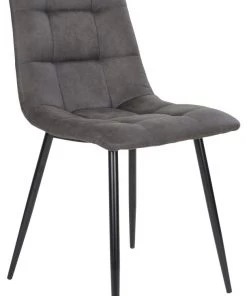 Ebuy24 Midde Esszimmerstuhl - Grau