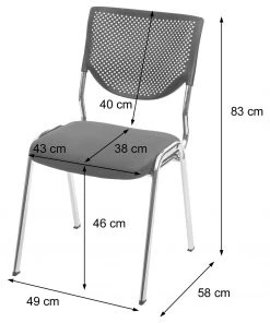 HWC Besucherstuhl T401 Stapelbar - Schwarz - Höhe: 82 cm - Schwarz 11 HWC Besucherstuhl T401 Stapelbar - Schwarz - Höhe: 82 cm - Schwarz -Deutschland Stühle Verkaufs-Shop 3cb64cad7e3d483a8133011ca7b11129.cropped 143 61 1086 1324.processed 1