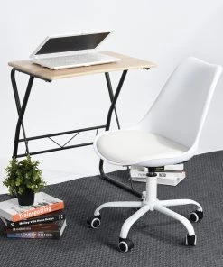 Urban Meuble Bürostuhl BLOKHUS WHITE RF LMKZ - Weiß - Höhe: 90 cm -Deutschland Stühle Verkaufs-Shop 3d4e3e19319f44fa9980a2c751c51015