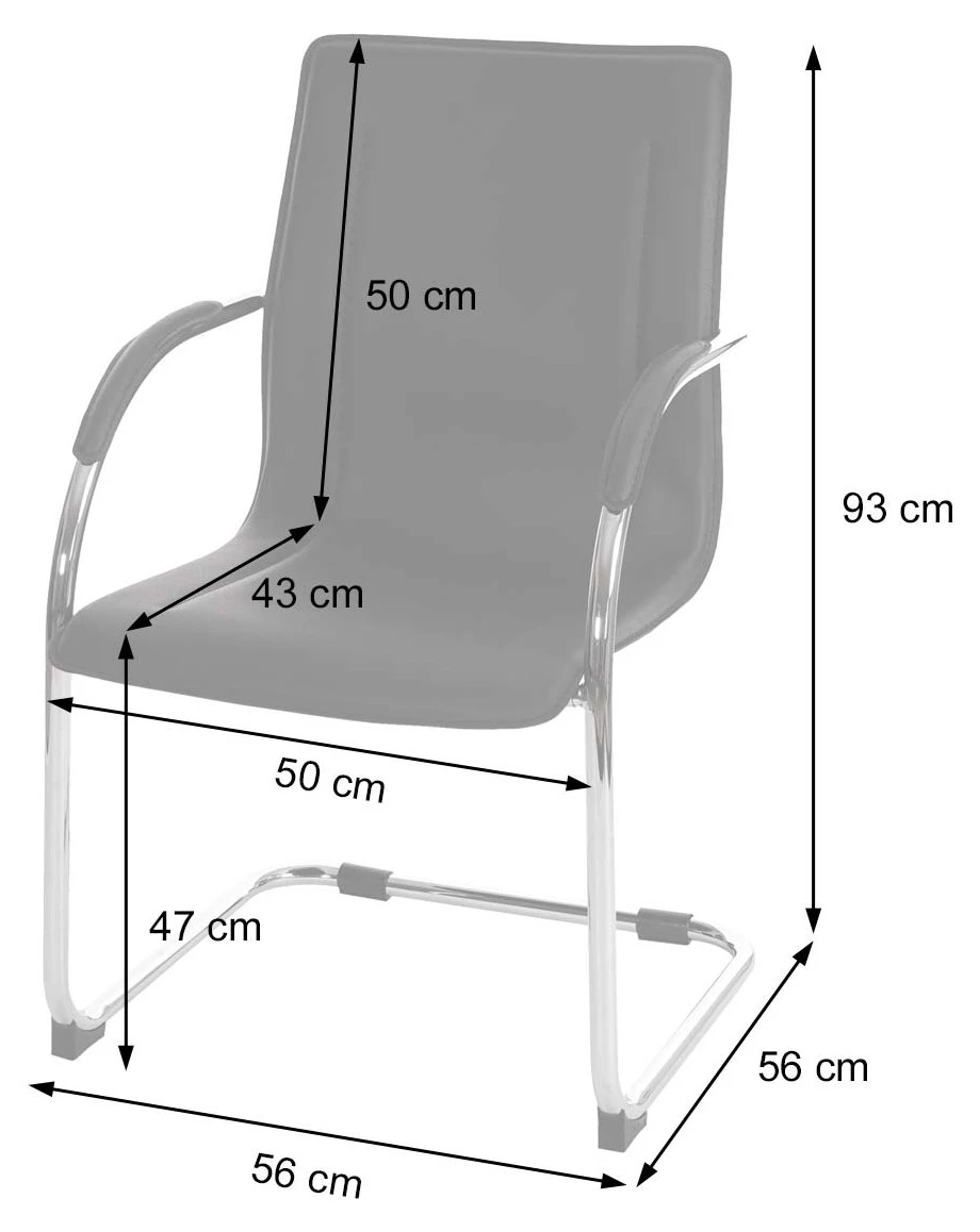 HWC Esszimmerstuhl Samara (2er Set) - Weiß 2 HWC Esszimmerstuhl Samara (2er Set) - Weiß – Bild 2