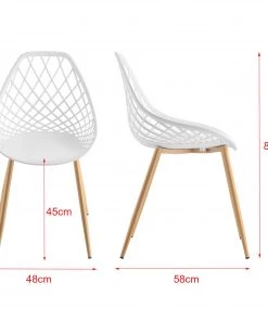 En.casa Stuhl im 2er-Set Warschau - Weiß -Deutschland Stühle Verkaufs-Shop 420a3b9a814b42ed9aeda1b4ac12971e