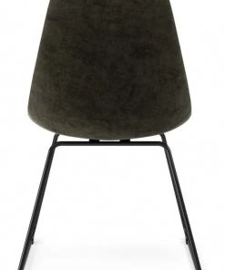 KAWOLA Stuhl MALIM Velvet anthrazit - KAWOLA Stuhl MALIM Velour taupe/anthrazit Kufe Metall schwarz -Deutschland Stühle Verkaufs-Shop 44641d8888614769b9b026f2d7638004.cropped 246 89 590 869.processed