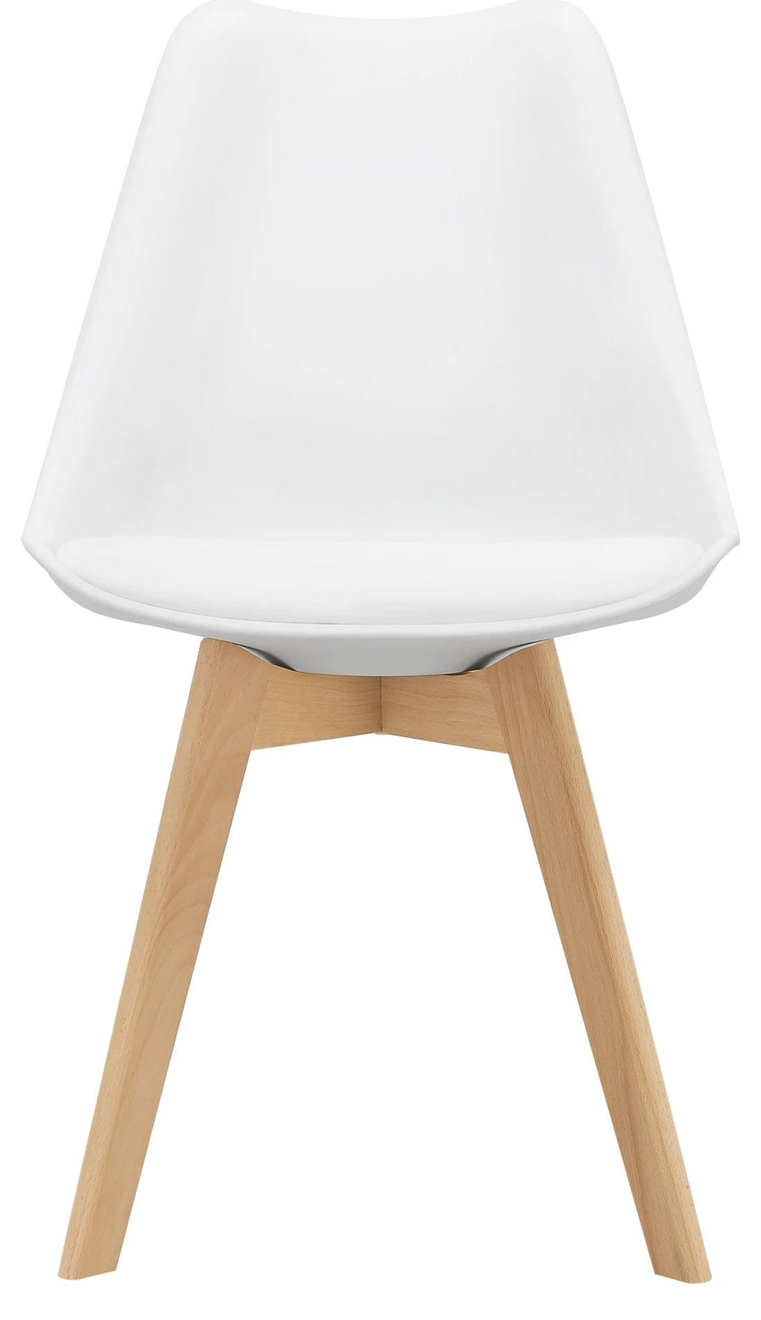 En.casa Esszimmerstuhl Fläten 2er Set - Weiß 4 En.casa Esszimmerstuhl Fläten 2er Set - Weiß – Bild 4