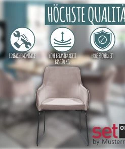Set one by Musterring Armlehnenstuhl Hampton (2er Set) - Altrosa -Deutschland Stühle Verkaufs-Shop 45933d836b0c49f8af88b760d7a99d39