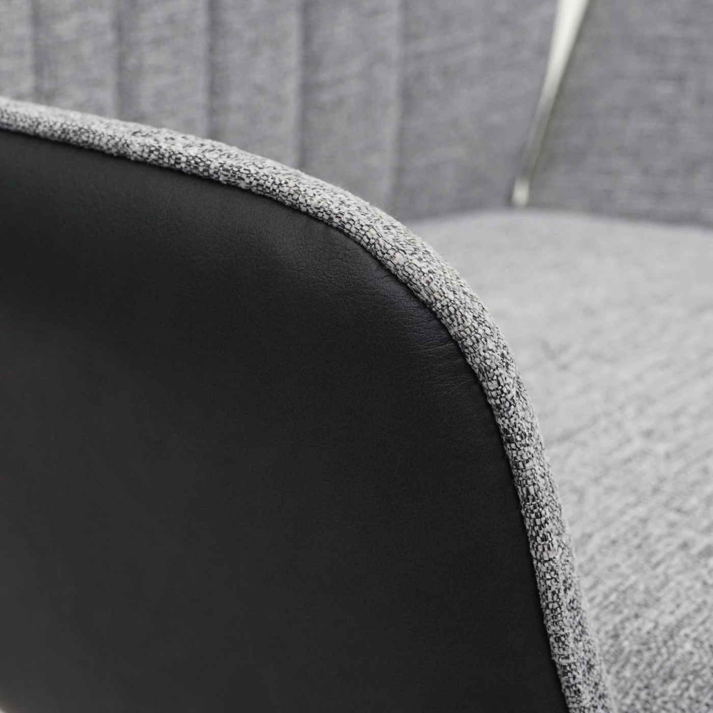 Esszimmerstuhl HWC-G73 - Grau 7 Esszimmerstuhl HWC-G73 - Grau – Bild 7