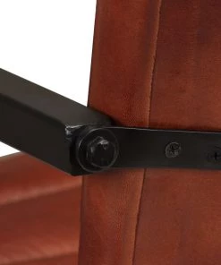 VidaXL Esszimmerstuhl - vidaXL Esszimmerstühle 6 Stk. Echtleder Braun -Deutschland Stühle Verkaufs-Shop 494cb6d171d84fd8823280f30409978c