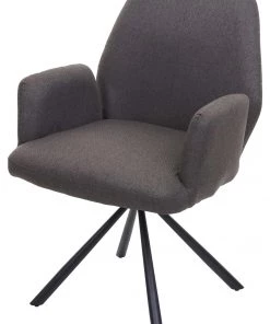 Esszimmerstuhl HWC-H71 - Grau