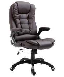 VidaXL Bürostuhl Kunstleder - vidaXL Bürostuhl Braun Kunstleder