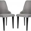 Costway 2er Set gepolsterte Esszimmerstühle
