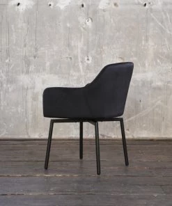 KAWOLA Stuhl Loui Sessel drehbar Velvet sw - Schwarz 13 KAWOLA Stuhl Loui Sessel drehbar Velvet sw - Schwarz -Deutschland Stühle Verkaufs-Shop 4b88d751f1654e698c9482917cc4f58c