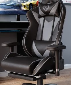 Vicco Gamingstuhl „Sirius“ Schwarz/Grau -Deutschland Stühle Verkaufs-Shop 4b981f6591614736ad5c2e6d796a5c15