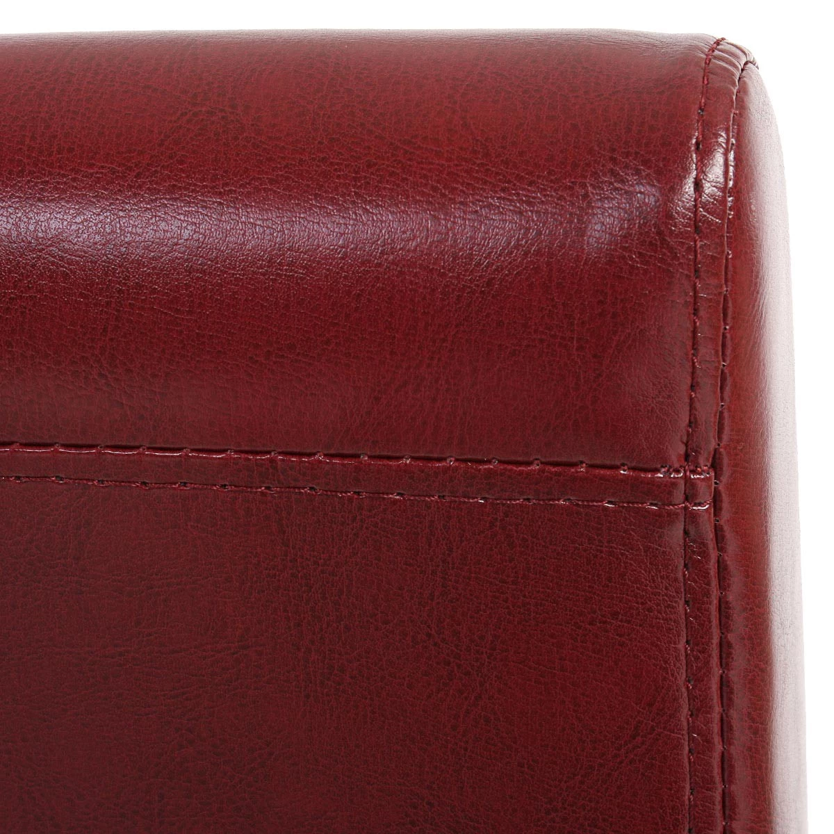 HWC Esszimmerstuhl Littau Kunstleder 4er-Set - Bordeaux - Dunkelbraun 6 HWC Esszimmerstuhl Littau Kunstleder 4er-Set - Bordeaux - Dunkelbraun – Bild 6