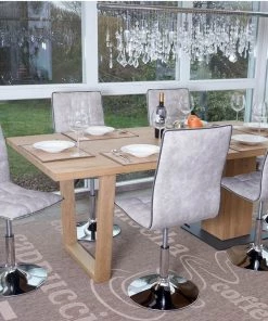 Esszimmerstuhl HWC-C41 (6er Set) - Schiefergrau -Deutschland Stühle Verkaufs-Shop 4dce7c78c2c64b9791aa363722e06c69