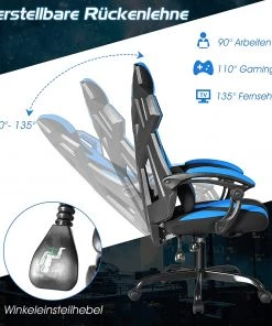 Costway Gaming Stuhl Drehstuhl -Deutschland Stühle Verkaufs-Shop 4e43bafbd58340588b99ed69553dc790