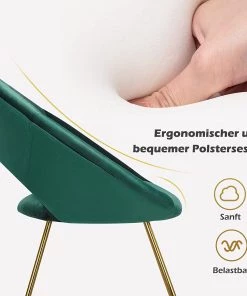 Costway Polstersessel mit Metallbeinen -Deutschland Stühle Verkaufs-Shop 4e5928a75d6546498943d7e34af95df8