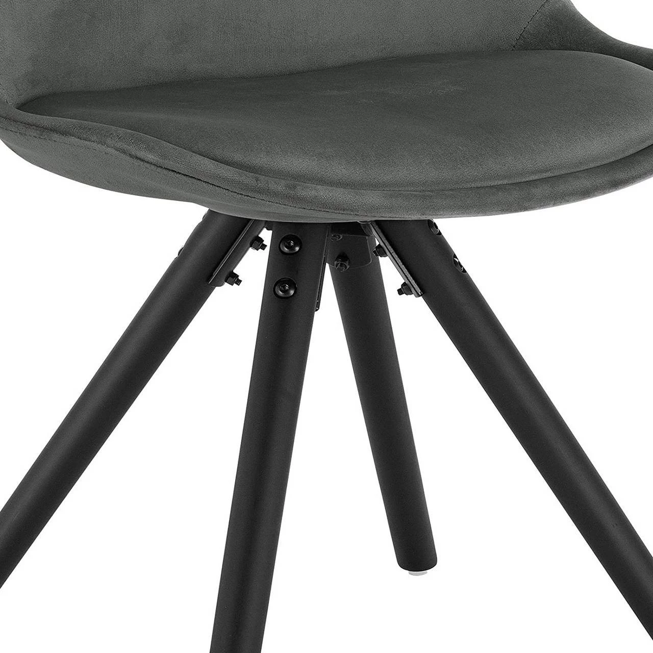 Woltu Esszimmerstuhl Angelina (2er Set) - Grau 6 Woltu Esszimmerstuhl Angelina (2er Set) - Grau – Bild 6