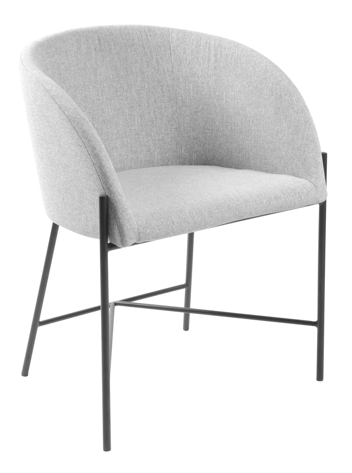 Ebuy24 Neil Esszimmerstuhl hellgrau - Grau - Tiefe: 57 cm 1 Ebuy24 Neil Esszimmerstuhl hellgrau - Grau - Tiefe: 57 cm