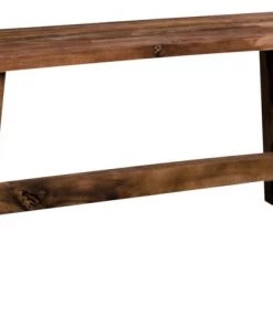 Ebuy24 Billy bank 90 - Billy bank 90 cm breit aus teak natur. Fertig montiert.