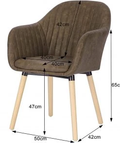 Woltu Esszimmerstuhl Vanessa (2er Set) -Deutschland Stühle Verkaufs-Shop 545b2b3666734cb798c83978932181b7