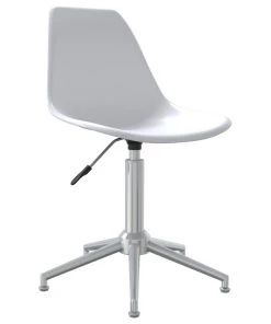 VidaXL Bürostuhl Drehbar PP - vidaXL Bürostuhl Drehbar Weiß PP