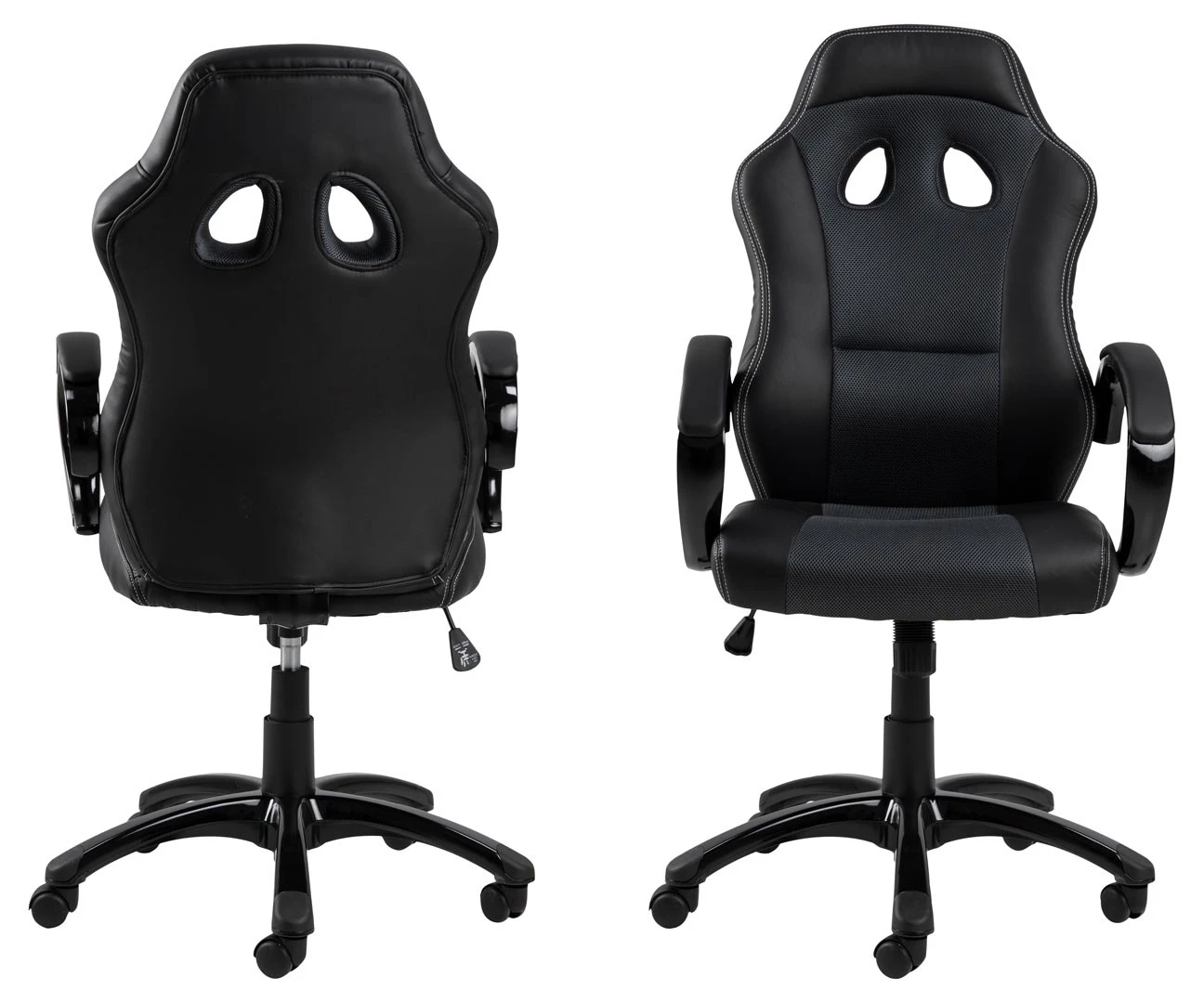 Ebuy24 Race Gamin Stuhl - Race Gamin Stuhl mit Armlehnen und Neigung grau. 4 Ebuy24 Race Gamin Stuhl - Race Gamin Stuhl mit Armlehnen und Neigung grau. – Bild 4