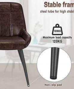 Woltu Esszimmerstuhl Olaf (2er Set) - Dunkelbraun 12 Woltu Esszimmerstuhl Olaf (2er Set) - Dunkelbraun -Deutschland Stühle Verkaufs-Shop 583e3b4588ec481794d4ae283ed70354