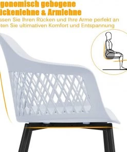 Costway 2er Set Esszimmerstuhl -Deutschland Stühle Verkaufs-Shop 58885f1527b1493a8bb65960bba01ff3