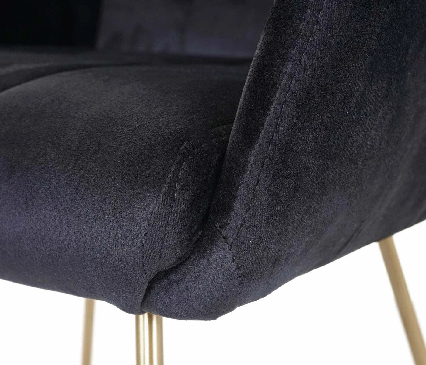 Esszimmerstuhl HWC-F37 - Schwarz 6 Esszimmerstuhl HWC-F37 - Schwarz – Bild 6