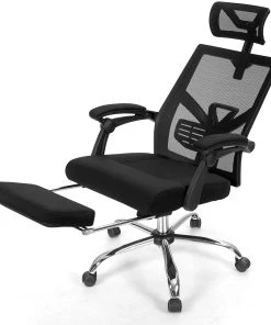 Costway Kippbarer Bürostuhl Computerstuhl