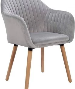 Woltu Esszimmerstuhl Tara - Hellgrau