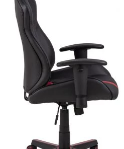 Ebuy24 Cobblestone Gamin Stuhl - Cobblestone Gamin Stuhl mit verstellbaren Armlehnen schwarz, rot. -Deutschland Stühle Verkaufs-Shop 5b08e0ab82c04d51a8d6f80555bec862